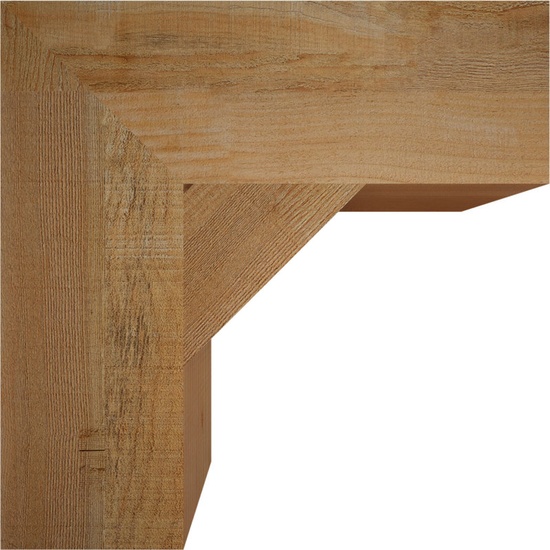 Support de bloc traditionnel, Douglas (sciage brut), H 18 po x l 6 po x P 18 po