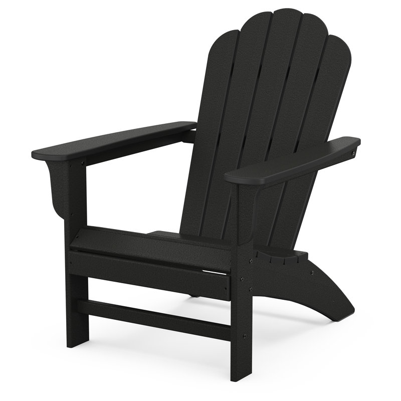 POLYWOOD Country Living by POLYWOOD Adirondack Chair, Black