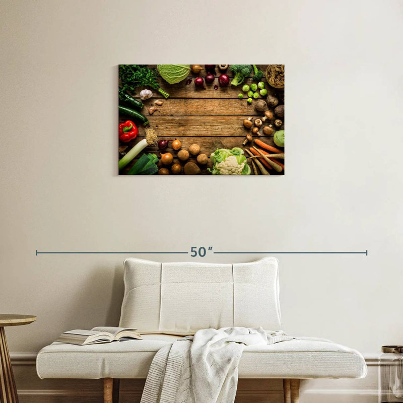 Yarlin Vegetable Feast, 20" H x 30" W