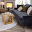 Table de bout avec tablette de rangement en bois massif Berkeley Heights