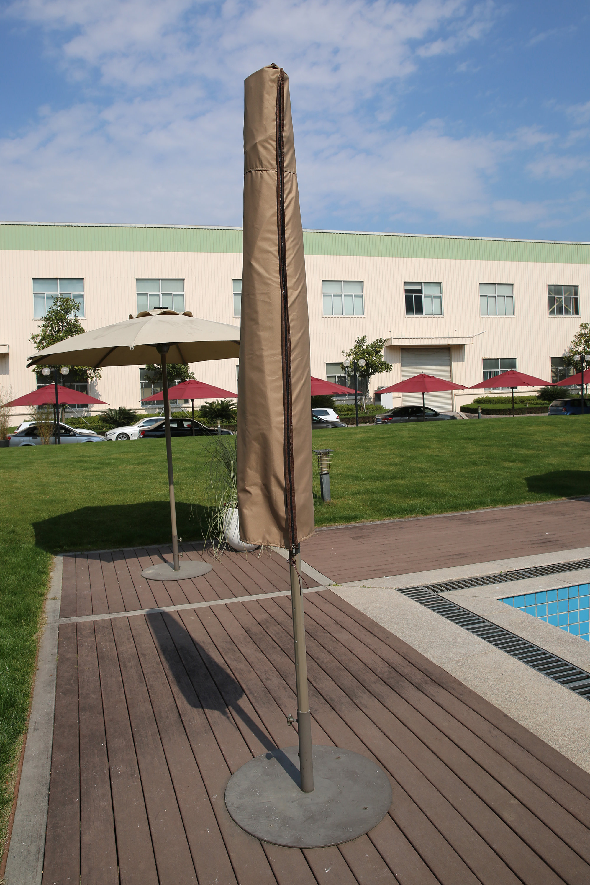 Abba Patio Lyon Umbrella Cover for 9'11' Umbrella, Outdoor Umbrellas