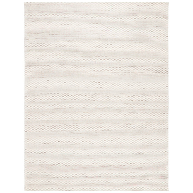 Laureldale Hand Woven Wool/Cotton Abstract Rug in Beige