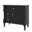 Meuble-lavabo autoportant de 36 pouces avec lavabo, lavabo en céramique, tiroir rabattable, tablette ajustable, structure en bois d'hévéa-985685547