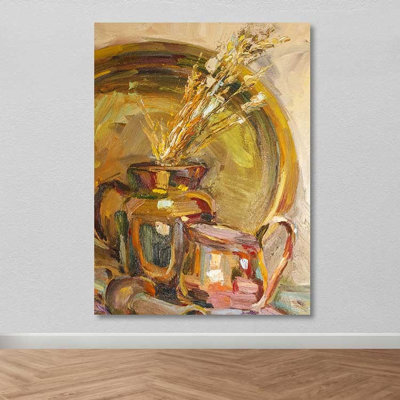 Peinture décorative sur toile