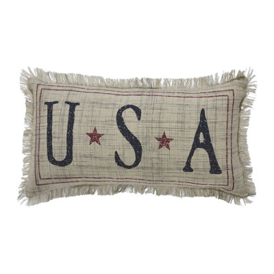 My Country USA Pillow 7x13
