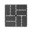 Carreaux de terrasse en plastique emboîtables-123495267