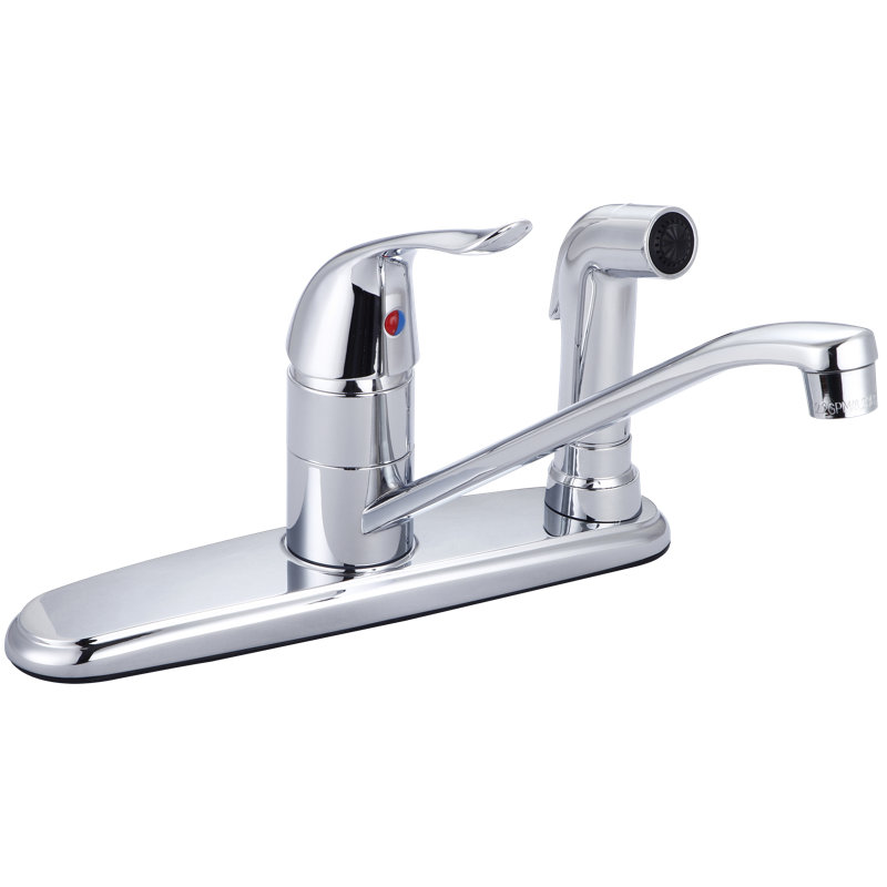 Banner Faucets Kitchen Faucet with Side Spray, Chrome