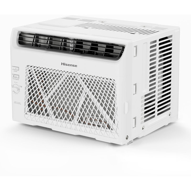 White 5,000 BTU Window Air Conditioner with Mechanical Controls