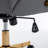 Ergonomic Upholstered High-Back Swivel Office Chair-1994815819