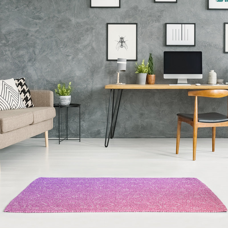 Chenille Indoor Rug, Rectangle 5' x 7'