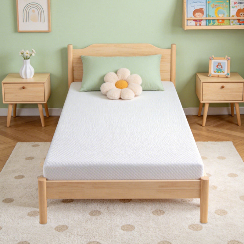 Matelas à mémoire de forme pour lit simple dans une boîte 6 po.