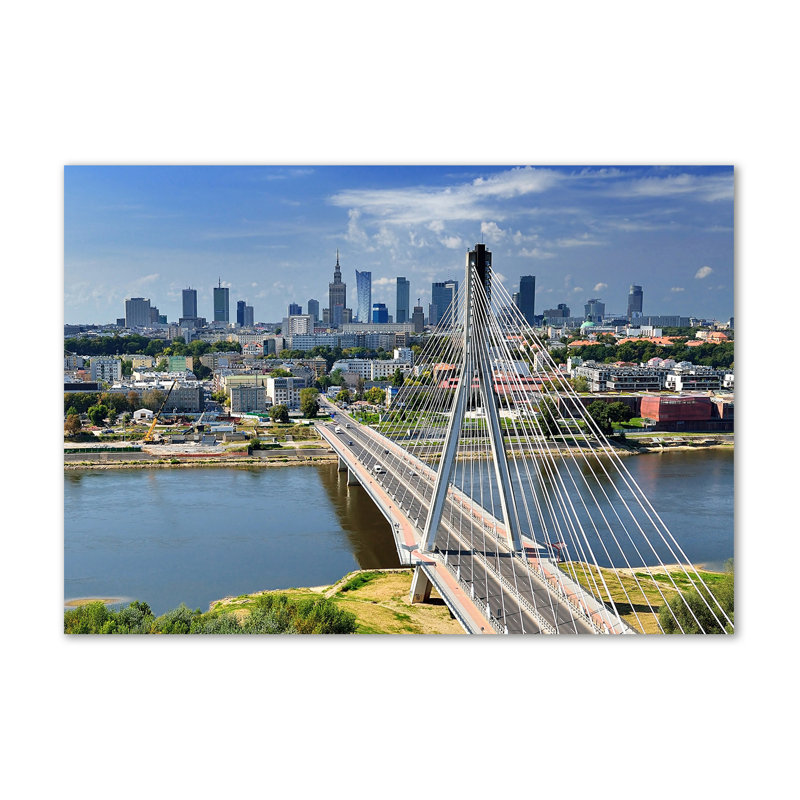 Warsaw Poland - Wrapped Canvas Print