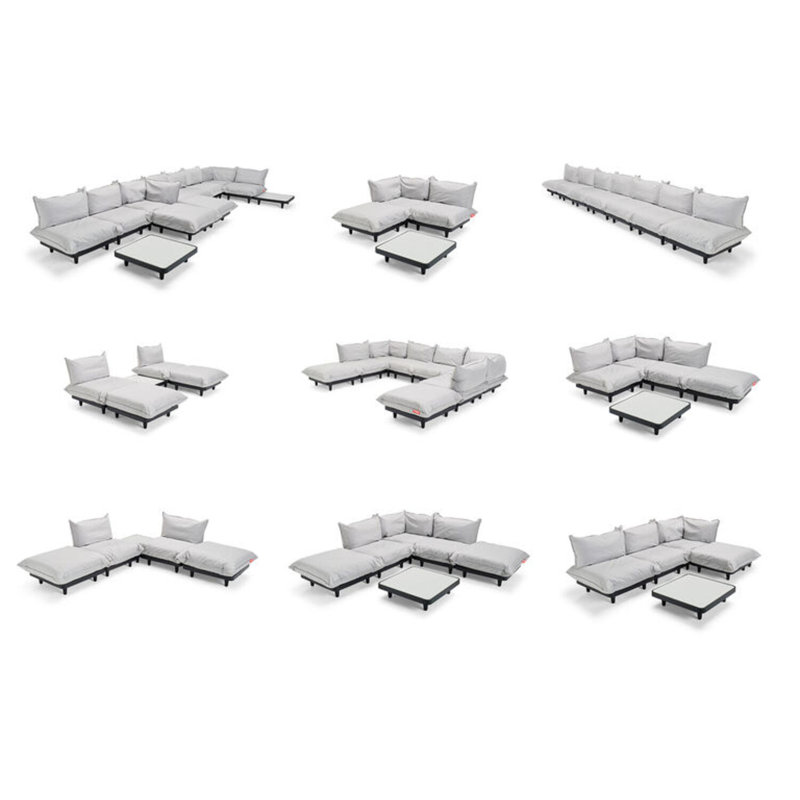 Fatboy® Paletti Hocker - Royal Brulee, Royal Wolf Gray