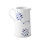 Blue Fluted Mega Royal Copenhagen White/Blue Elements 50.72 oz. Pitcher