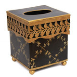 Bogue Gold Tissue Box Cover