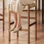 Chaise d'appoint à dossier en lattes de noyer (ensemble de 8)-296821172-296821175