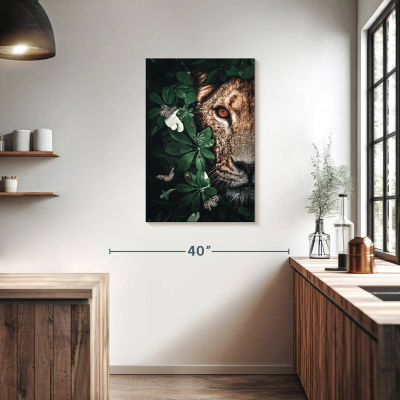 Brampt Lioness Duet Jungle, 36" H x 24" W