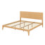 Lit plateforme en bois de bambou-1498868919