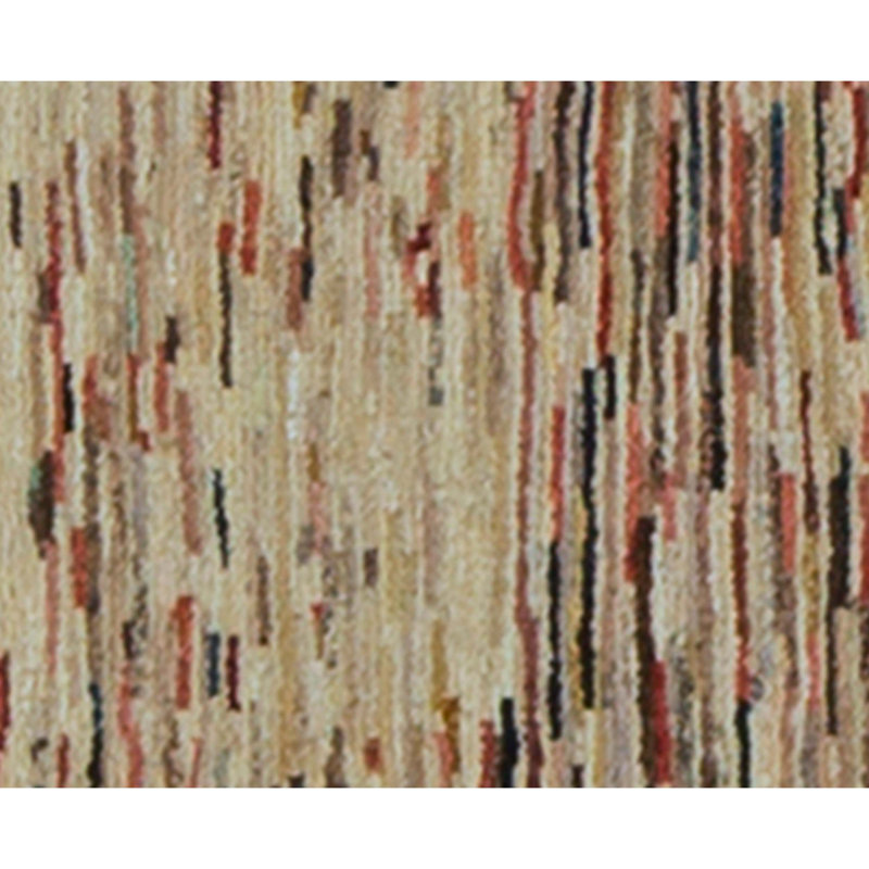 Hand Knotted Wool Area Rug in Multi