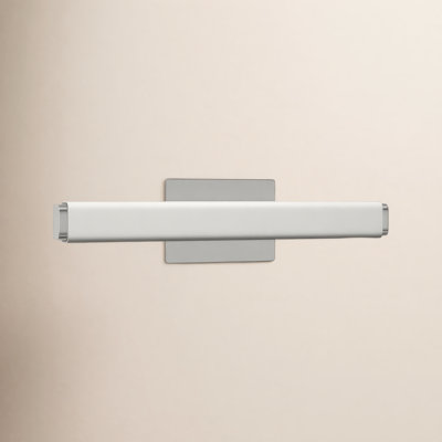 Erby Single Light Glass Aluminum Dimmable LED Flush Mounted Sconce