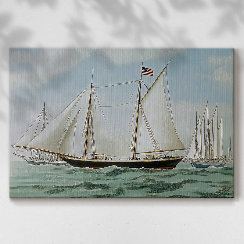 Série Nautical-CXLV -Galerie enveloppée Cavas, 40 x 60