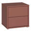 Alice Springs Low Bedside Cabinet with 2 Drawers Push-to-Open-7405303