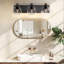 Luminaire de salle de bain à intensité variable avec abat-jour transparent-105647711-102605446