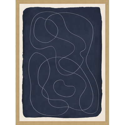 Pensées dispersées (bleu marine) 3