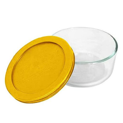 Bol en verre Pyrex 7200 et couvercle assorti 7200-PC