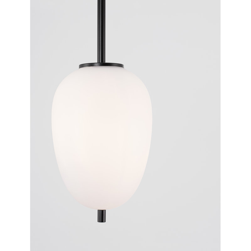 1 - Light Black Shaded Pendant