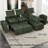 Luna Chenille U-Shaped Sofa Sectional Pull Out Bed Sleeper Livingroom Storage Seat Couch With Ottoman-18937881