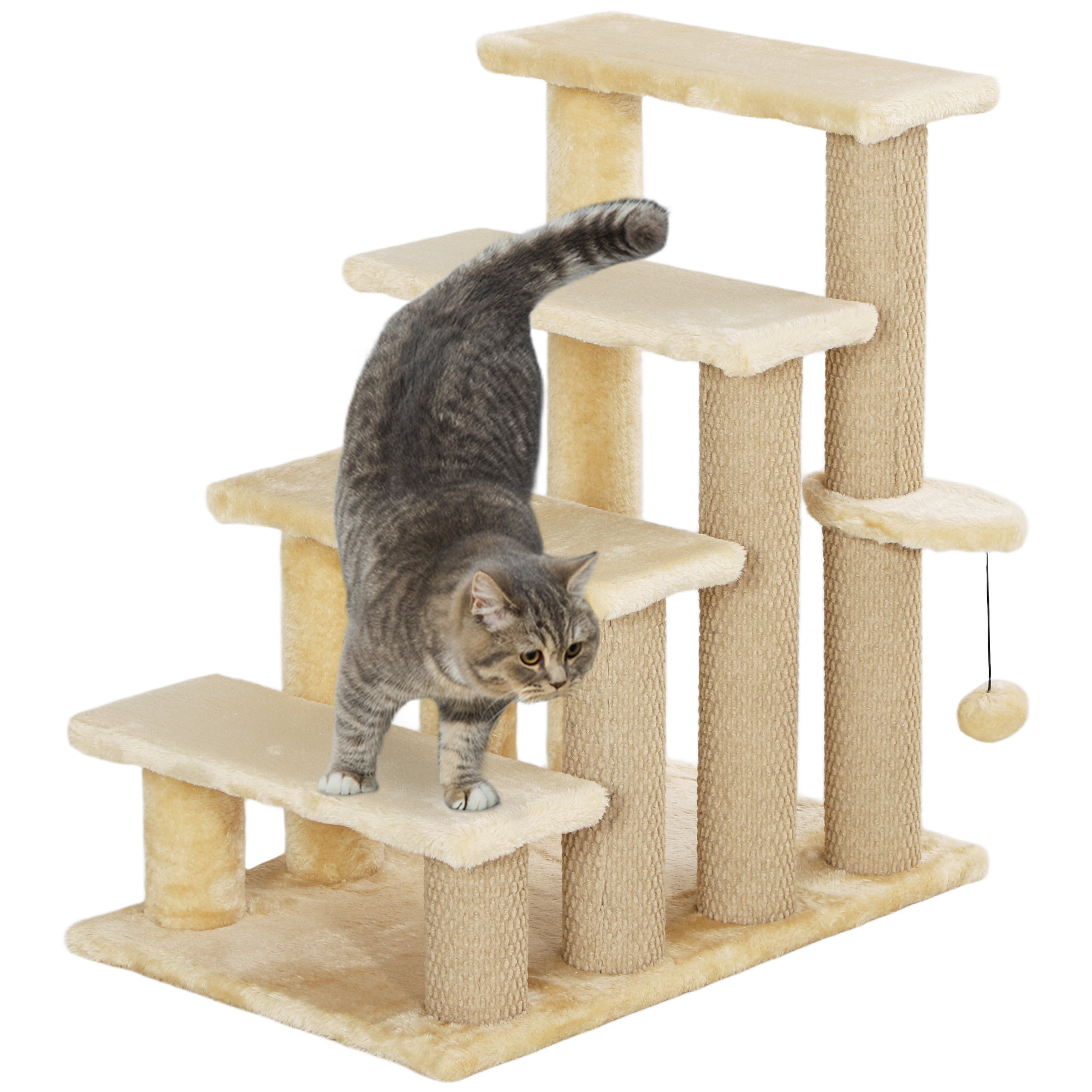 Tucker Murphy Pet™ Cat Stairs, in Cat Tree Tower Pet Steps