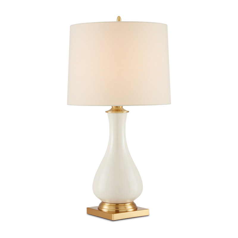 Lynton Table Lamp, Cream