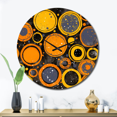 Metal Wall Clock