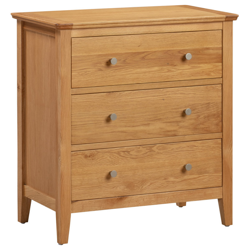 Madelynn 70cm W 3 - Drawer Chest of Drawers
