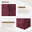Outdoor Replacement Cushion Set Deep Seating Seat / Back Cushions with Ties (Set of 2)-396330686