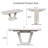 Modern Industrial Style Dining Table