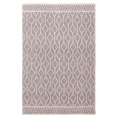 Soomin Wool Geometric Indoor Rug