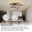 1-Light 66cm LED Integrated Flush Mount-1530463836