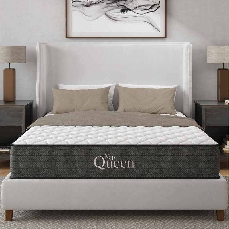 Victoria 12 Inch Full Cooling Gel Hybrid Mattress, CertiPUR-US Certified, Made in USA, Full, 12"
