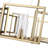 Charlesworth 5-Light Chandelier in Brushed Champagne Bronze with Clear Glass