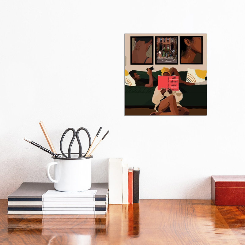 All All Love - Giclée sur toile tendue avec châssis