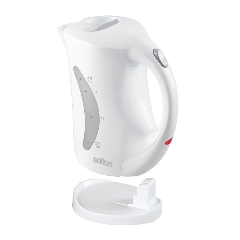 Salton 1.8 Qt. Cordless Jug Kettle, White