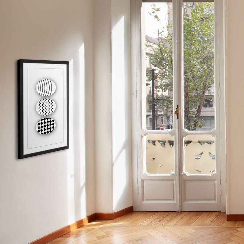 'Patterned Eggs' by Katarina Snygg Framed Print, 30" H x 20" W x 1.5" D