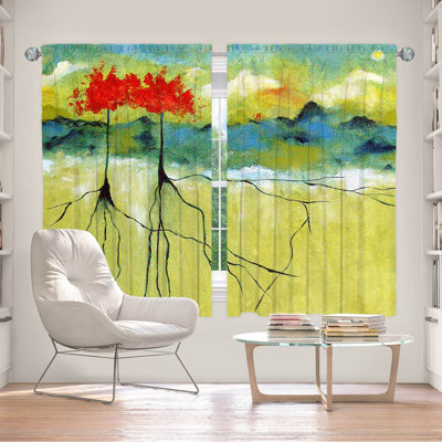 Gamada Room Darkening Curtain Pair