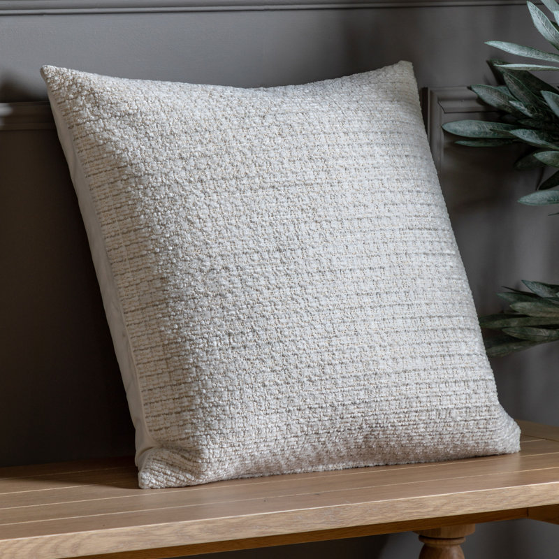 Bonhill Cream Square Cushion Cover