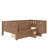 Twin Kids Floor Bed with Stairs, Rails and Slats,Twin Size Montessori Floor Bed with Bookshelf and 2 Storage Drawers,Easy Assemble Montessori Beds Frame,Natural-251181159-251181158