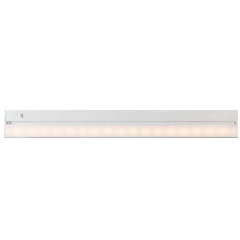Barre lumineuse DEL sous l'armoire 32 po, Blanc brillant