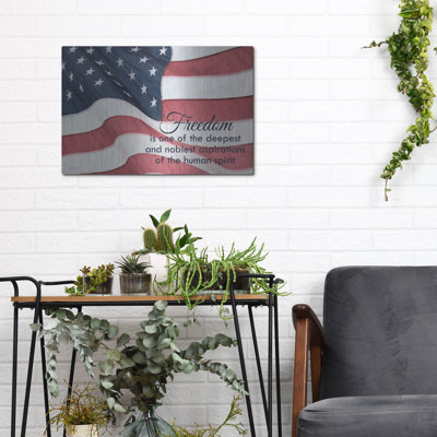 'Freedom Is' by Lori Deiter Metal Wall Art