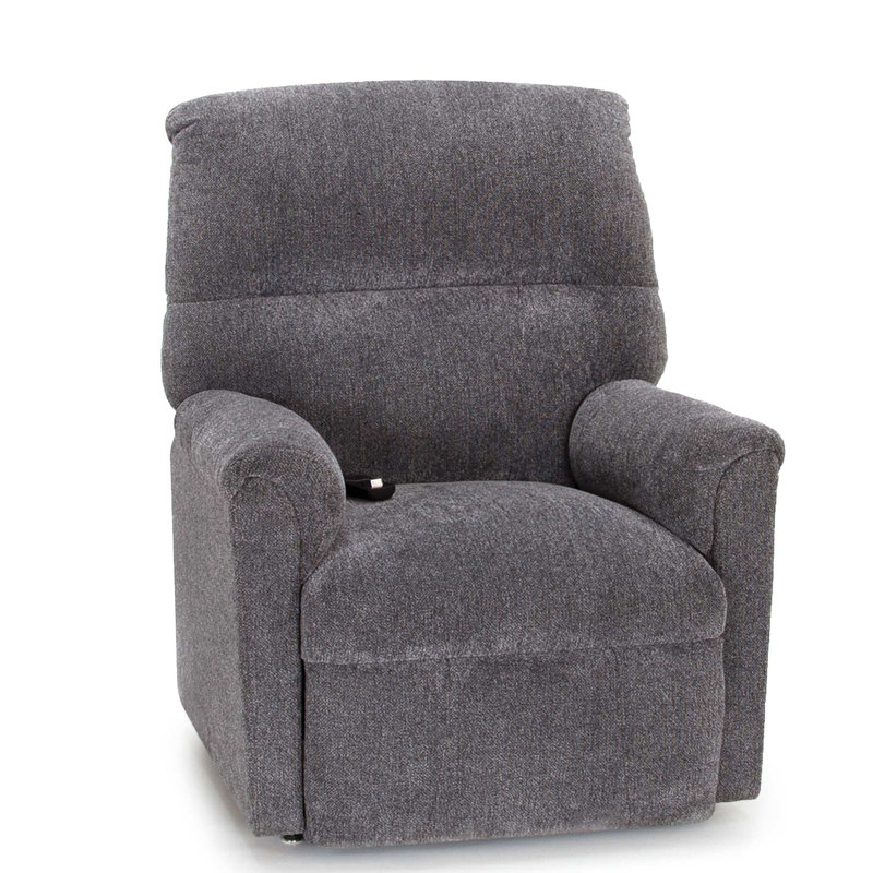 Kilgore Upholstered Lift Assist Power Recliner, Graphite